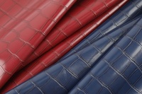 Tissu en similicuir PU extensible souple, imperméable, fourni par l'usine, pour vêtements, vestes, manteaux, pantalons