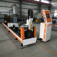 Coupe-tubes laser CNC orange de haute qualité, machine de découpe automatique de tuyaux pour acier inoxydable et acier au carbone