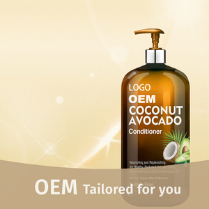OEM Organic Natural Anti-Hair Loss Lice Repair Hair Avocado <strong>Coconut</strong> <strong>Conditioner</strong> - Product Image 4