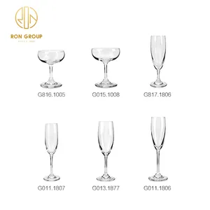 Luxury Creative Clear Goblet Wedding Crystal Champagne Cocktail Glass