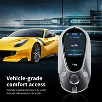 Clé de voiture intelligente CF700 3ème génération à écran tactile 4 boutons, entrée sans clé, accès confortable au coffre, compatible Apple Find My, certifiée MFi
