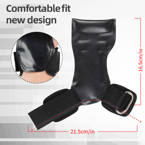 Impugnature per Mani da Palestra, Cinghie Antiscivolo in Gomma per Sollevamento Pesi, Protezioni per Palmo, Cinghie per Powerlifting - Product Image 2