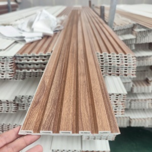 Interior Decoration Modern Wpc <strong>Fluted</strong> Wall Panel Clading - Product Image 4