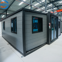 Maison conteneur mobile extensible de luxe moderne WinFair Russie pour un budget abordable / économique / moderne / contemporain