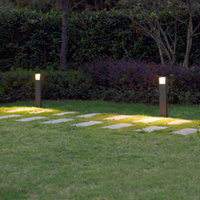 20W Borne LED Lumière Extérieure Jardin parc D'éclairage feux de Pelouse