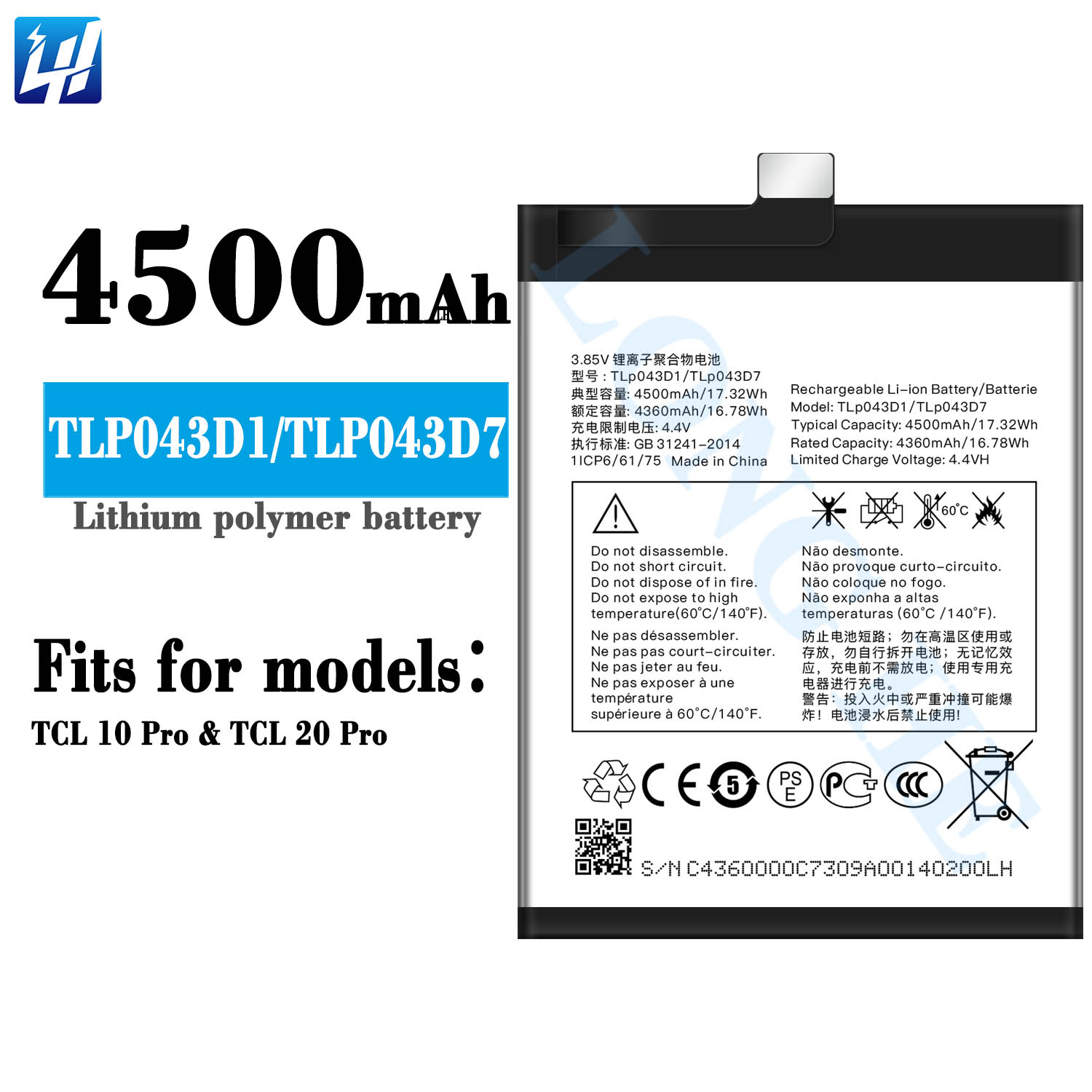 Pour TCL 10 Pro TCL 20 Pro
