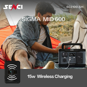 Senci 600W 512wh Lithium Portable Power Station Battery Backup <b>Solar</b> <b>Generator</b> Mid 600 Battery Backup <b>Solar</b> <b>Generator</b> Mi - Product Image 5