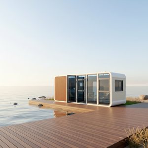 Cabine Apple Moderne de Haute Qualité, Nouvelle Vente Chaude, Maison Conteneur Monobloc pour Cabines Front de Plage - Product Image 1