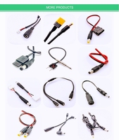 كابل سيليكون HRS بطول 3.96 مم، مقاس 16AWG، طراز DF63-3S-3.96C و DF63-1S-3.96C