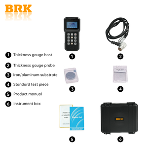 Cảm ứng từ lớp phủ đo độ dày để thử nghiệm sắt coban Niken nhôm anodizing Thiết bị đo lường - Product Image 4