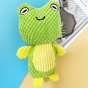 Sevimli şekil köpek Bite dayanıklı gıcırtılı peluş oyuncaklar hayvan modelleme sıkıntı rahatlatmak evcil hayvan için peluş oyuncaklar peluş oyuncaklar - Product Image 5