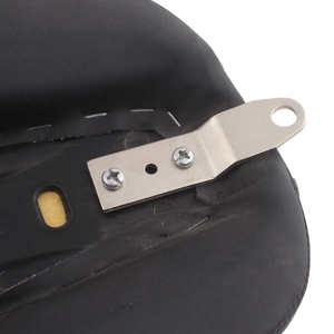 Siège de passager arrière de <span class=keywords><strong>moto</strong></span> RACEPRO, pour Harley FLSTSB Softail, os croisés, 2008 2009 2010 2011, livraison gratuite - Product Image 5
