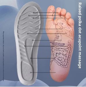 Semelles de sport en gros pour chaussures, semelles intérieures souples en PU pour la course, respirantes, absorbant les chocs, avec soutien de la voûte plantaire, orthopédiques - Product Image 6