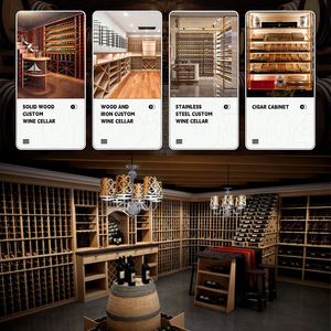 Estante Weinregal de alta capacidad, estante de exhibición de isla, soporte para botella de vino, estante de vino de Metal para <span class=keywords><strong>el</strong></span> hogar, bar comercial, almacenamiento de vino - Product Image 4