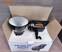 KdbaoYM600SS 100W Lumière d'appoint LED professionnelle portable pour photographie, température de couleur réglable 3200-6500K pour le streaming en direct