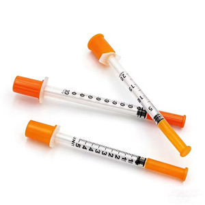 Jeringa Veterinaria para Insulina con <span class=keywords><strong>Aguja</strong></span> <span class=keywords><strong>de</strong></span> Calibre <span class=keywords><strong>30</strong></span> (31G) - Jeringa Médica <span class=keywords><strong>de</strong></span> 1ml, 0.5ml, 0.3ml para Uso en Animales y Mascotas - Product Image 5