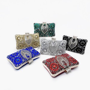 Designer Candy Pattern Luxury Clutch Bag with Chain Strap and Polyester Lining Fashion Evening Party Handbag for Women - Product Image 1