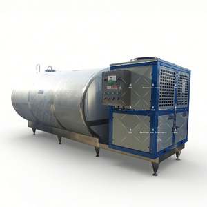 Réservoir de Stockage de Lait Automatique Ace 1000L, Réservoir de Refroidissement pour Lait et Jus, Réservoir de Stockage pour la Transformation Laitière - Product Image 3