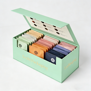 Caja <span class=keywords><strong>de</strong></span> Té Portátil <span class=keywords><strong>de</strong></span> Lujo al por Mayor, Caja <span class=keywords><strong>de</strong></span> Cartón para Empacar Bolsitas <span class=keywords><strong>de</strong></span> Té, Empaque <span class=keywords><strong>de</strong></span> Té con Diseño Personalizado - Product Image 3