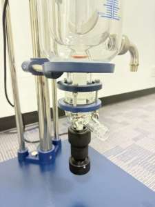 Lò phản ứng khuấy thủy tinh borosilicate cao 1L/2L ở nhiệt độ phòng lò phản ứng chiết chất lỏng lỏng - Product Image 5