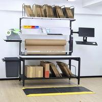 Estación de Trabajo Ergonómica DETALL Diseñada para Empaque en Almacenes con Estructura de Acero Resistente, Fabricante OEM