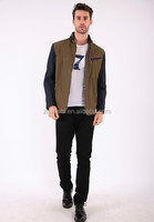 Service OEM, veste de mode pour homme de haute qualité, décontractée, imperméable, respirante, grande taille, fermeture éclair, polyester, fabriquée en Chine
