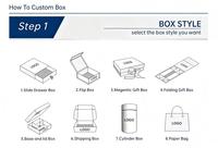 Boîte d'expédition magnétique écologique et recyclable avec insert en mousse EVA personnalisé, tube pour boîte à thé, coffret cadeau de luxe pour entreprises