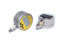 XY XZD80 80mm 400BAR NPT1/4 Thread LCD Display Gas Water Oil Manometer Intelligent Digital Pressure Gauge