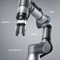 Robot collaboratif robuste MZD, charge utile de 10 kg, bras robotisé à 6 axes, robot d'assemblage et de manutention