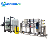 6 tonnes par heure machine 6000l/ hr machine de traitement de l'eau comprend osmose inverse 1 m3 / h eau purifiée 6000 l/h inverse