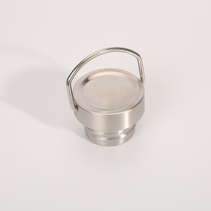 Bouteille d'eau en acier inoxydable 304 à double paroi isolée sous vide, grande capacité avec poignée, pour la randonnée et les activités de plein air - Product Image 3