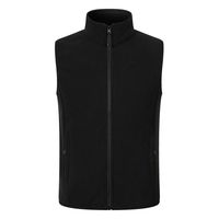Gilets sans manches pour hommes en polaire épaisse, chauds, pour l'hiver et l'automne, avec logo personnalisé, pour la chasse et la randonnée