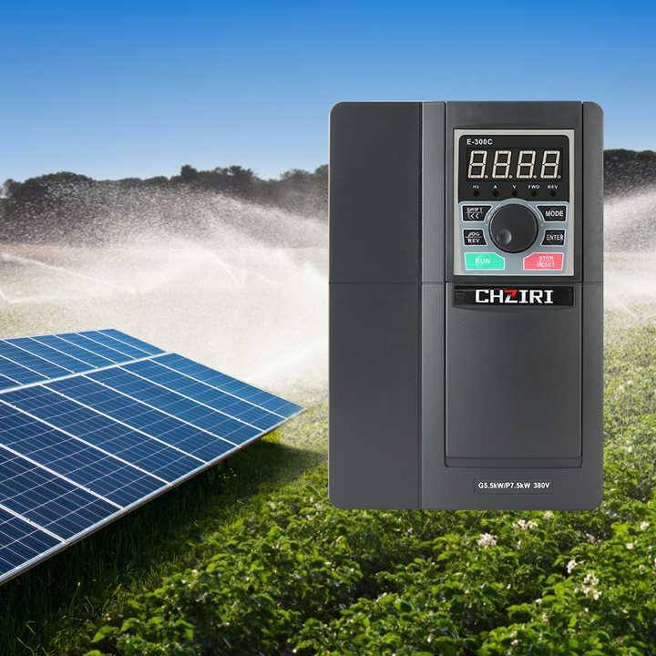 CHZIRI 3 Phase DC/AC Smart Vfd Controller Solar Pump Inverter with Mppt ...