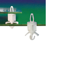 Entretoises antichoc en nylon en forme de goutte d'eau à double fixation rapide pour cartes de circuits imprimés de contrôleurs d'éclairage LED