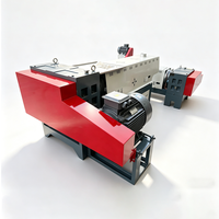 Granulateur de plastique à double étage pour le recyclage des films LDPE, HDPE, PP