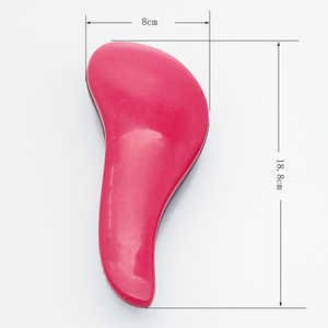 2025 özel Logo çevre dostu asetat mermer saç fırçası tarak Salon Styling Detangling aracı kadınlar ve kızlar için evde kullanın - Product Image 5