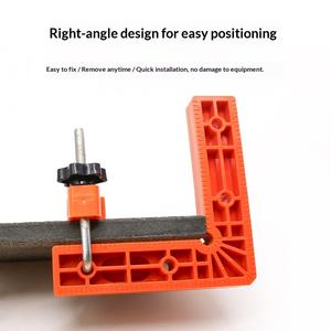 Positionneur d'angle droit 90 degrés en <span class=keywords><strong>L</strong></span> pour la fixation de dalles de pierre, équerres d'angle en plastique graduées pour la construction et le travail du bois - Product Image 4