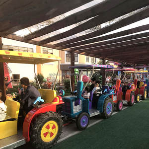 รถไฟสนามเด็กเล่นแทร็คเทศกาลรถไฟสนุกสนุกสนุกอุปกรณ์สำหรับสวนสนุก - Product Image 5