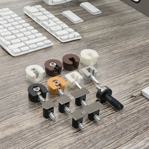 3-en-1 Connecteur Rafix pour meuble de qualité supérieure Support d'étagère en bois et métal pour armoires Finition en zinc Connecte Supports d'étagères - Product Image 2