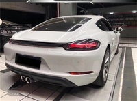 Für Porsche 718 2.0T 2.5T Komplette Auspuffanlage BOX-718-VAL2025 Wärmeisolierte Krümmer mit Mittelauslass und Klappensteuerung – Tuning-Teile