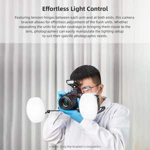 Soporte Flexible para Flash GODOX MF-DB para Fotografía Dental, Retratos y Macrofotografía, Compatible con Cámaras DSLR <span class=keywords><strong>Nikon</strong></span>/Sony - Product Image 2