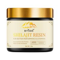 BIYODE Africa Résine de Shilajit Pur de l'Himalaya 600mg à Couvercle Doré, Complément de Bien-être, Meilleures Ventes, En Stock, Faible MOQ, Vente en Gros Directe Usine