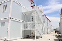 Conteneur Détachable Personnalisé 20FT – Maison Mobile Modulaire pour Camp Minier, Bureau Préfabriqué, Conteneur Prêt à l'emploi