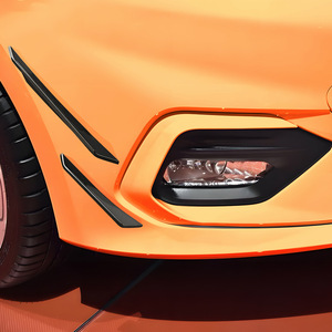 ฟอร์ด เฟียสต้า MK8 ST Line 2017-2020 สติ๊กเกอร์กันชนหน้าลายคาร์บอนไฟเบอร์แบบมีกาวติดรถยนต์ - Product Image 3