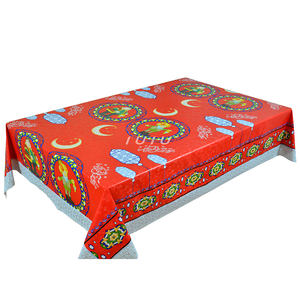 Mantel de plástico Ramadán musulmán, mantel de vinilo de PVC - Product Image 4