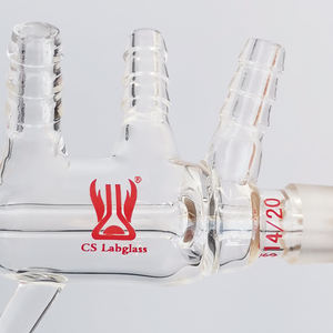 Adaptador <span class=keywords><strong>de</strong></span> Cabezal <span class=keywords><strong>de</strong></span> Destilación Microescala <span class=keywords><strong>de</strong></span> Vidrio Borosilicato <span class=keywords><strong>de</strong></span> Alta Precisión, Transparente y Personalizable, con Recubrimiento <span class=keywords><strong>de</strong></span> Vidrio - Product Image 4