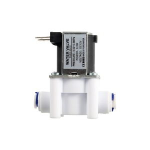 1/4 "浄水器DC12V DC24Vノーマルクローズ電気給水口ソレノイドバルブ水流スイッチ - Product Image 1