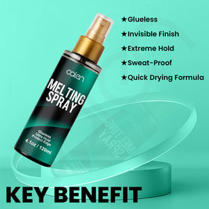 Super forte impostazione impermeabile <span class=keywords><strong>tinta</strong></span> di pizzo Mousse Melting Stick cera Spray rimozione colla di pizzo Kit di installazione di colla di pizzo - Product Image 4