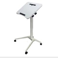 Bureau roulant léger et stable à hauteur réglable, peu encombrant, avec base trépied, idéal pour dortoir, chambre et coin lecture
