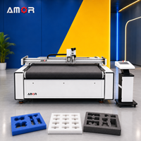 Couteau oscillant CNC pour la découpe de feuilles de mousse EVA et de mousse d'emballage